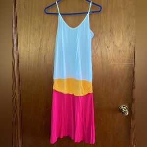 Beach Time Tri-Colored Sundress